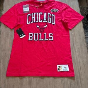 Chicago Bulls Red T-Shirt Mitchell & Ness